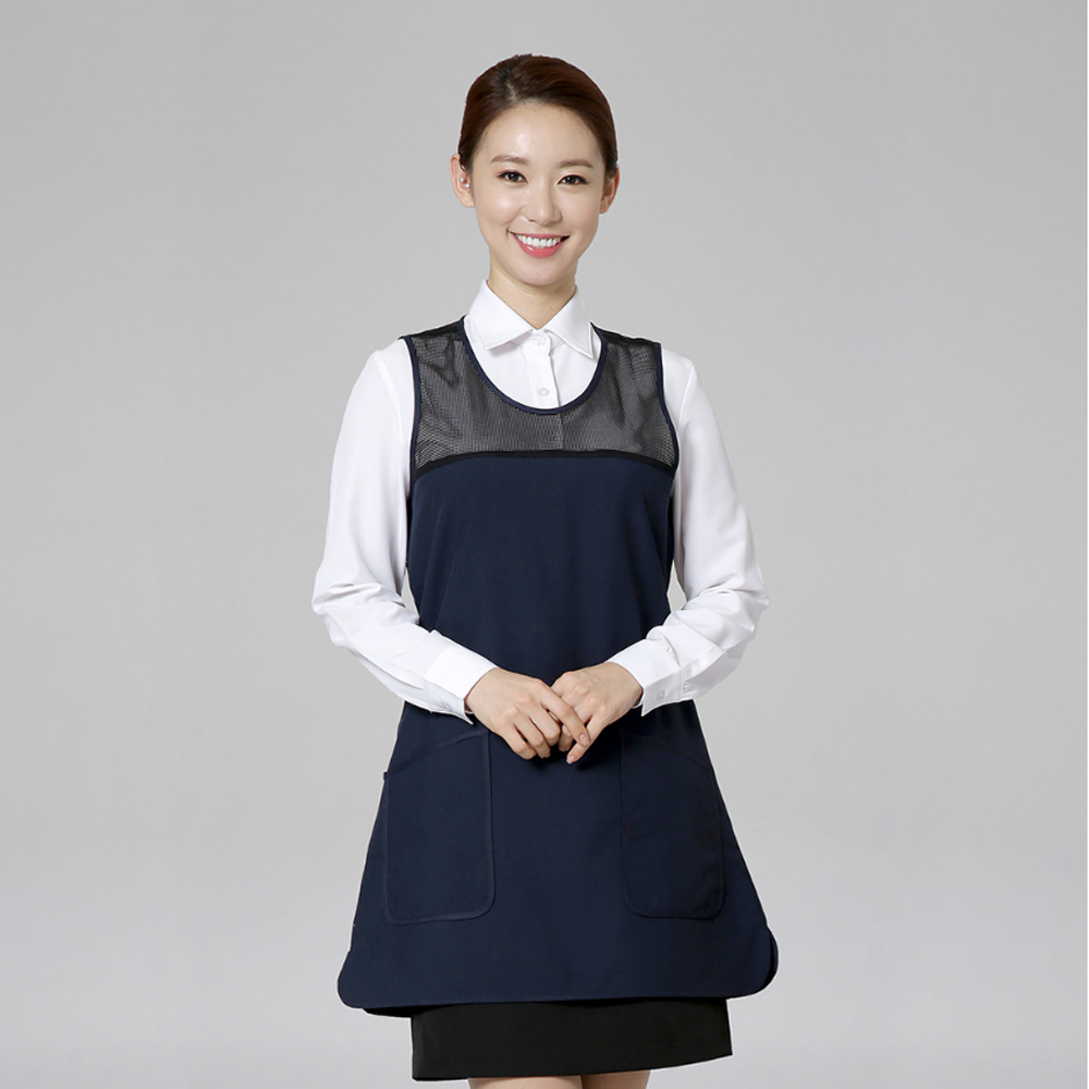 망사 원피스 앞치마