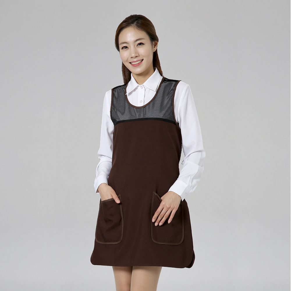 망사 원피스 앞치마