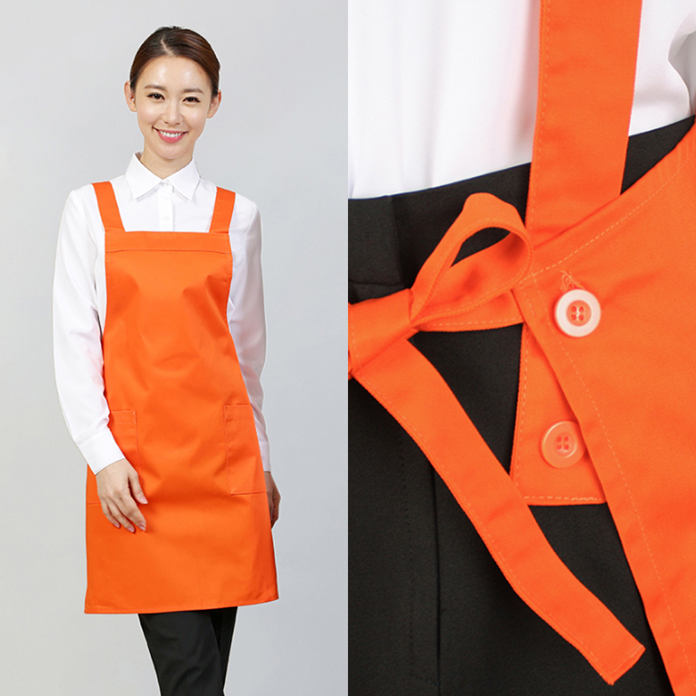 면혼방 H형 민자앞치마 T/C