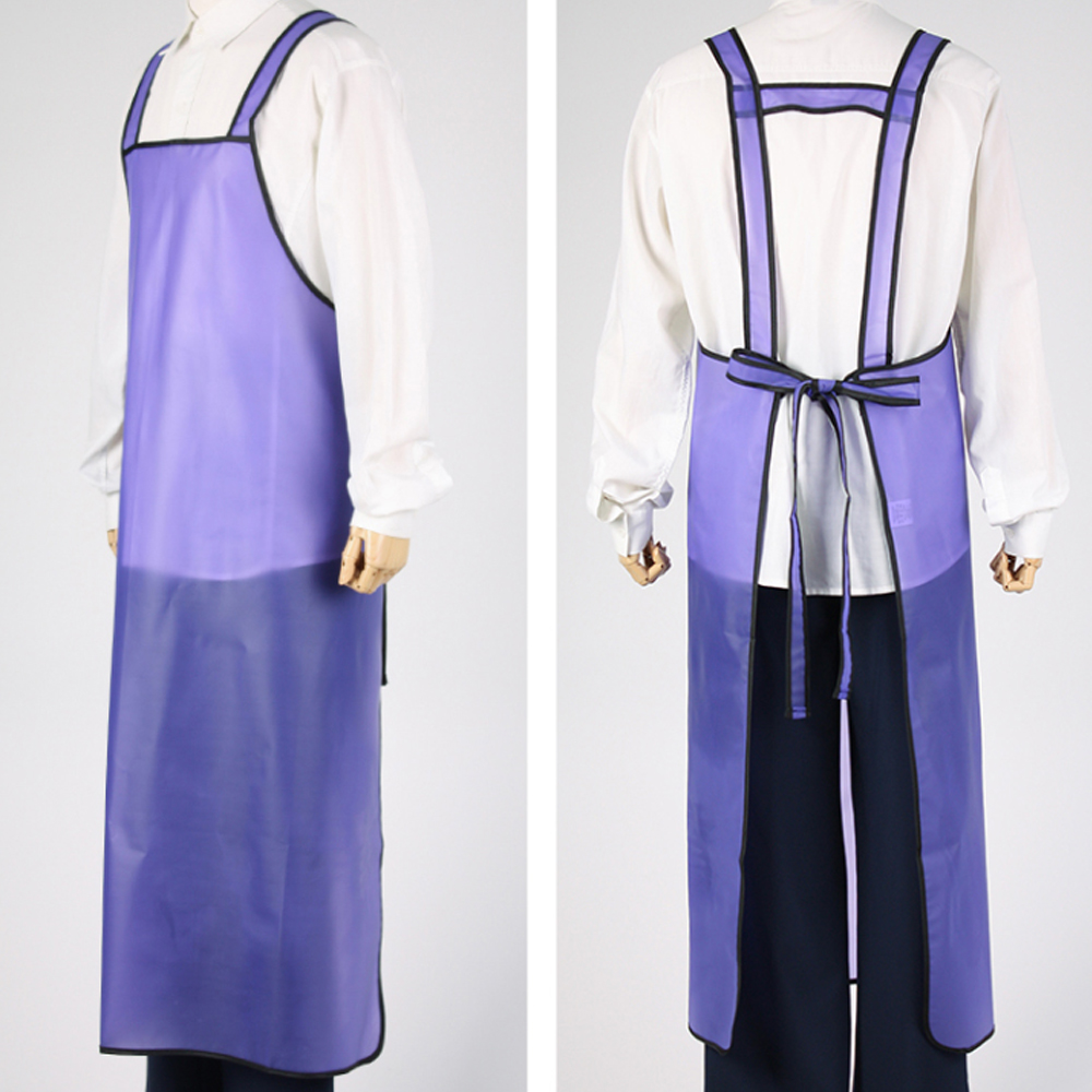 반투명 파이핑 방수 앞치마