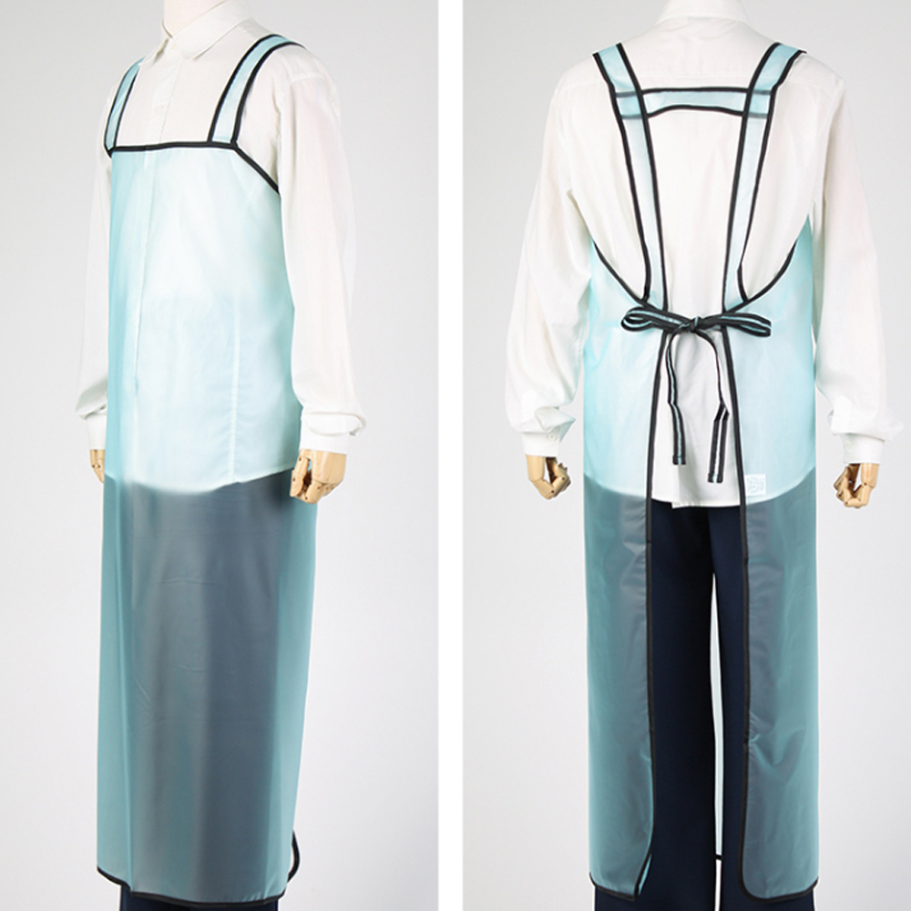 반투명 파이핑 방수 앞치마