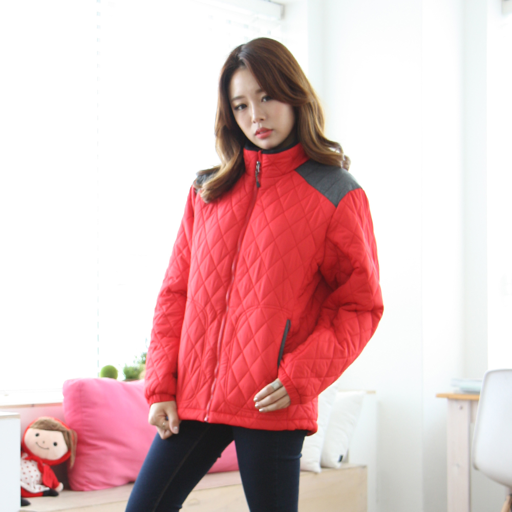 퀄팅 패딩 자켓