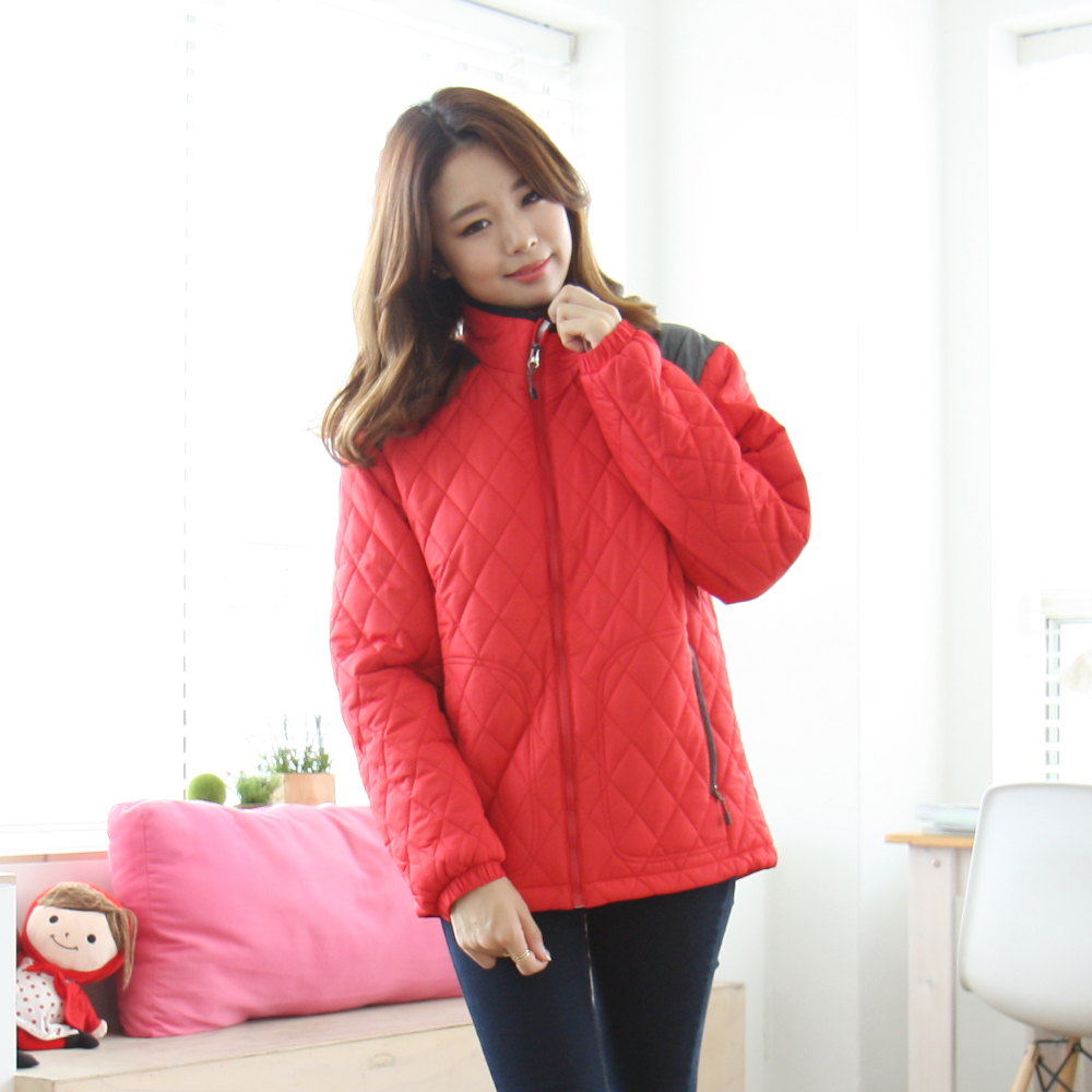 퀄팅 패딩 자켓