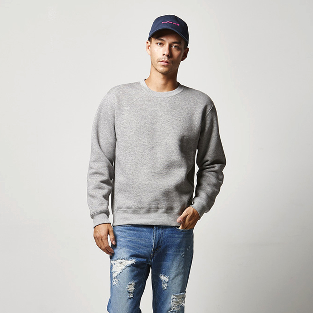 [유나이티드 애슬] 55928 10.0oz T/C 맨투맨 (쭈리기모)