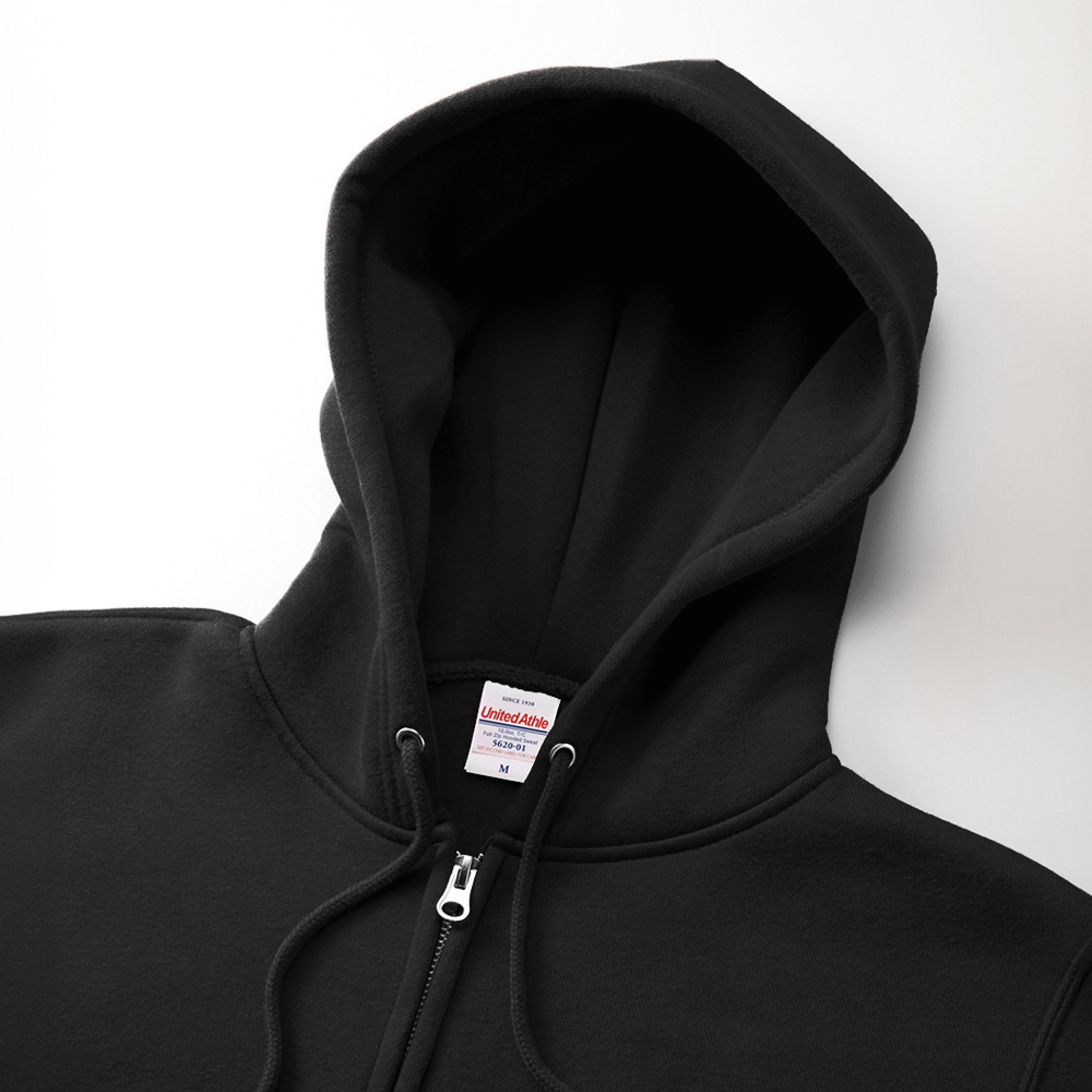 [유나이티드 애슬] 55620 10.0oz T/C 후드집업 (쭈리기모)