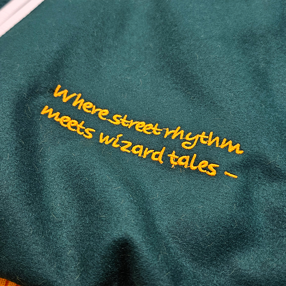 오버핏 야구점퍼 - 킹스크로스 버터비어(그린)