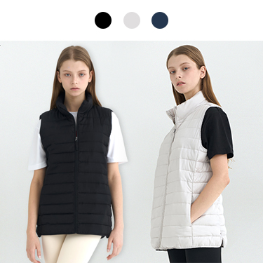 DK W675 듀스포 집업 패딩 조끼 베스트