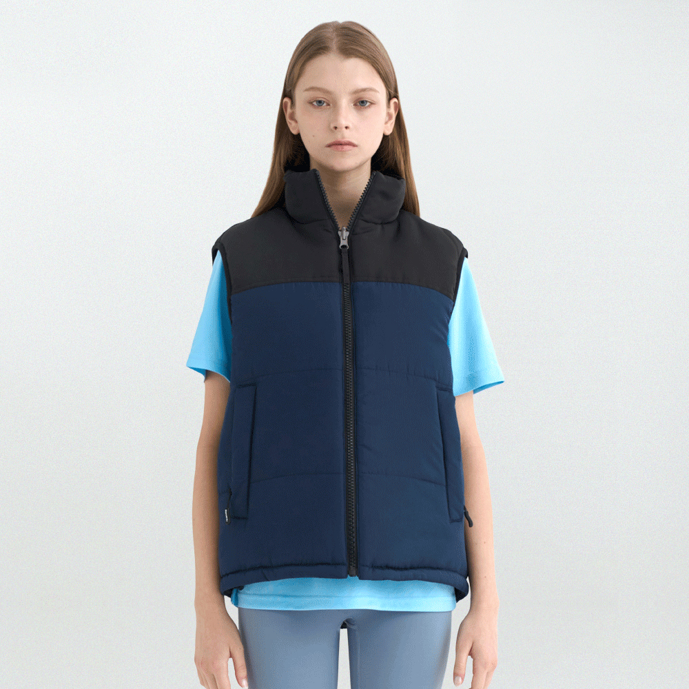 DK W680 듀스포 리버시블 패딩 조끼 베스트