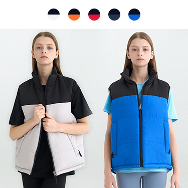 DK W680 듀스포 리버시블 패딩 조끼 베스트