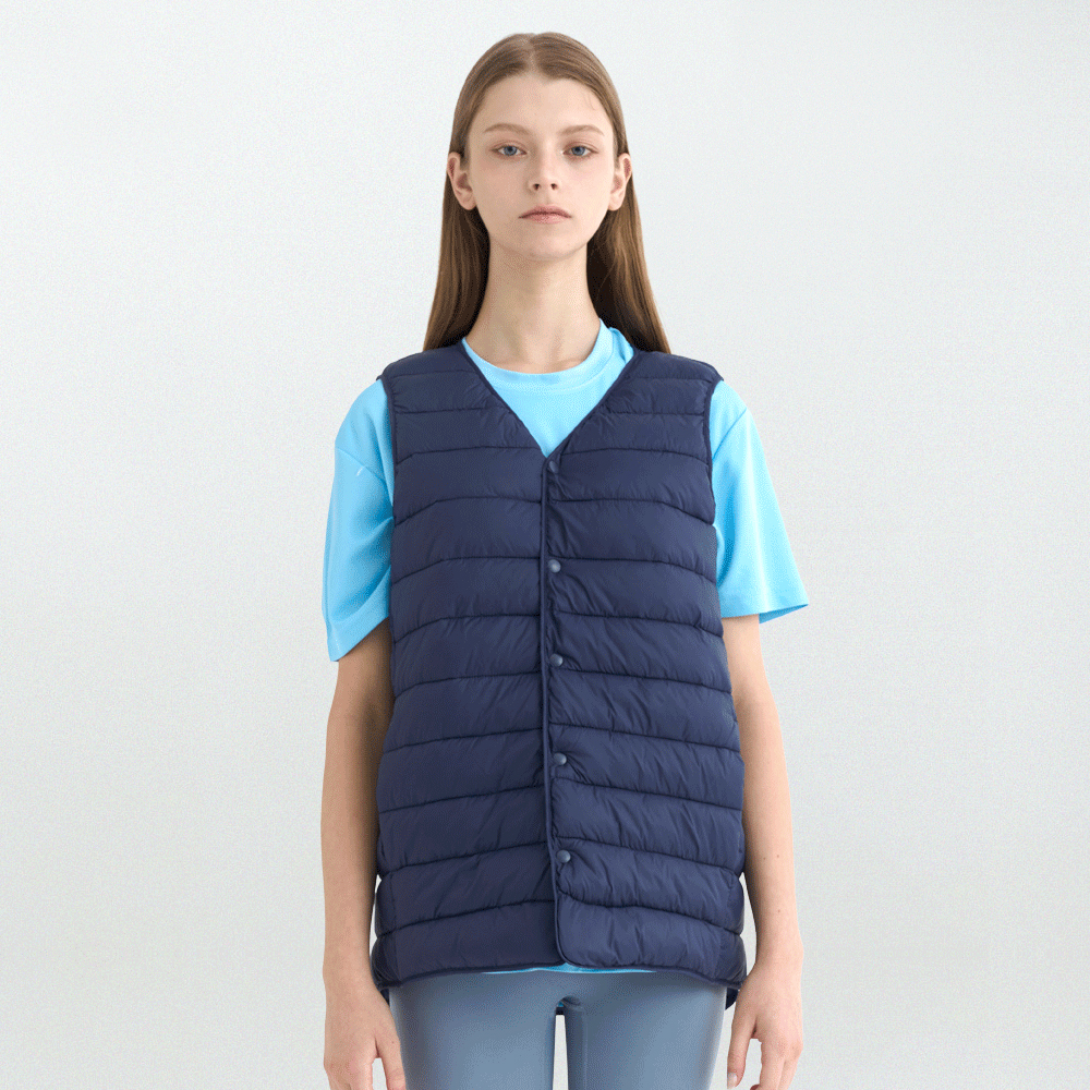 DK W670 패딩 브이넥 조끼