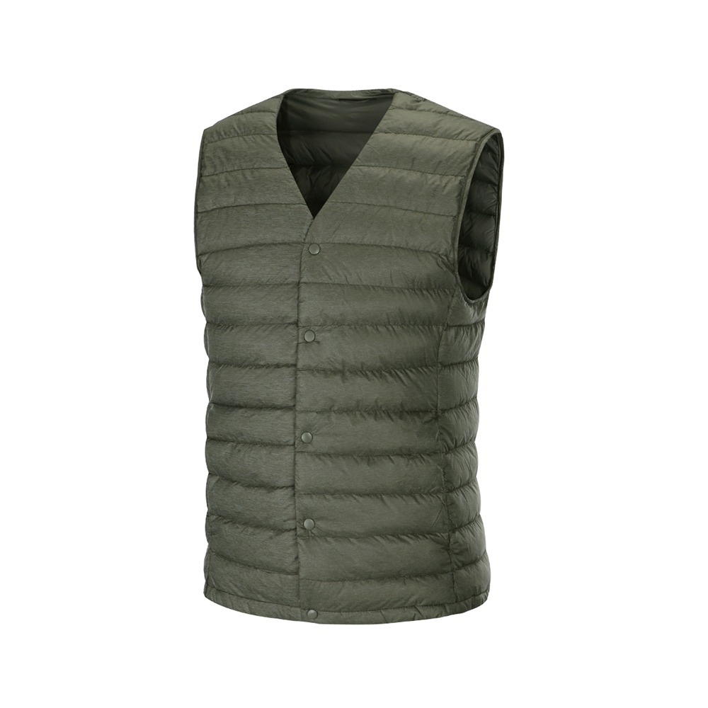 DK 931 다운 보카시 브이넥 조끼