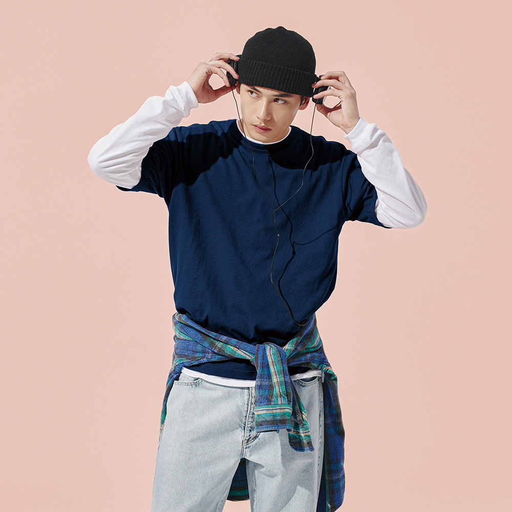 [printstar] 16수 087 하이 그레이드 라운드 반팔