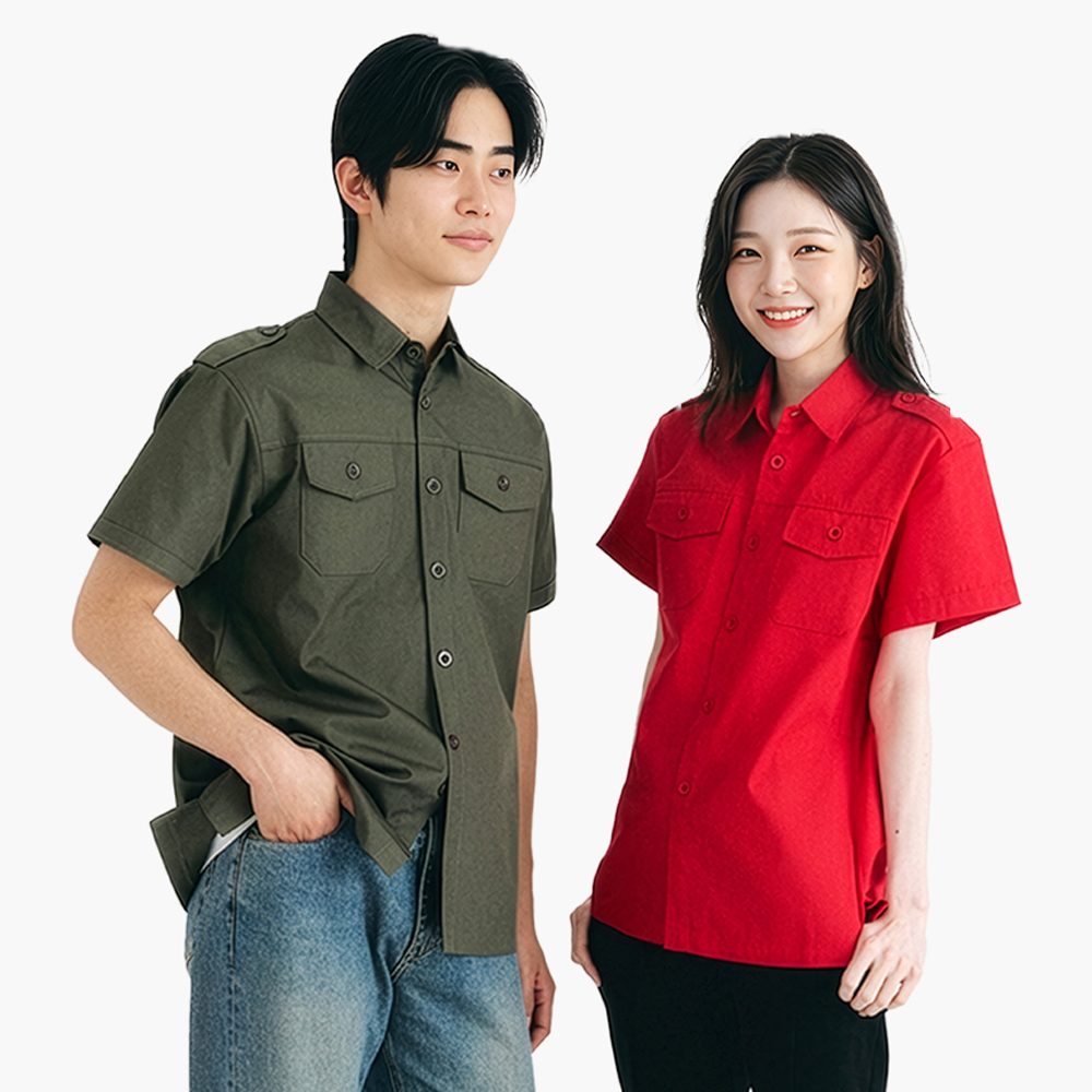 SP340 에플렛 워크웨어 셔츠 반팔/긴팔
