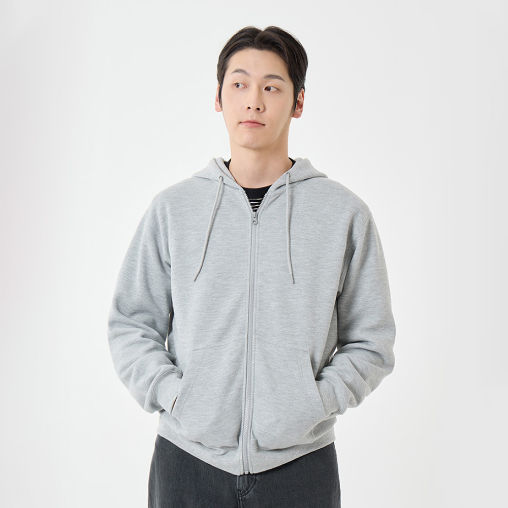 더블 텐션 지퍼 후디집업(특양면) HZ52