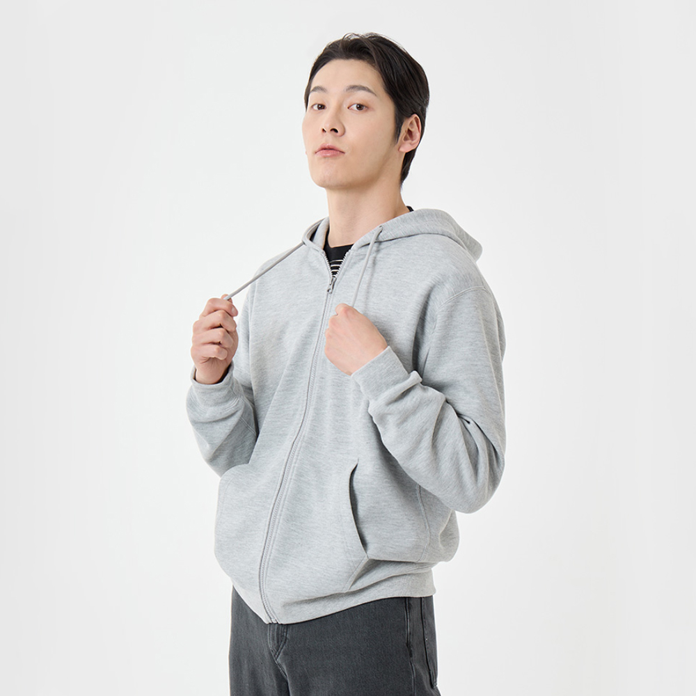 더블 텐션 지퍼 후디집업(특양면) HZ52
